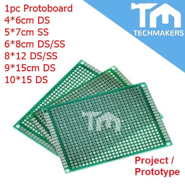 PCB Board Single/Double Sided Protoboard Breadboard Universal