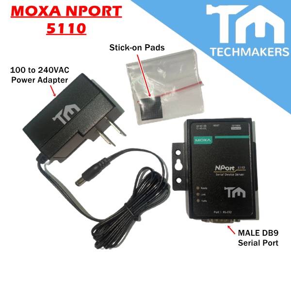 1 Set of MOXA Industrial Serial Device Server Replacement