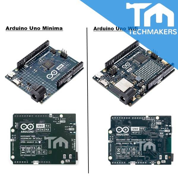Arduino Uno R4 MINIMA / Arduino Uno WIFI Microcontroller Techmakers