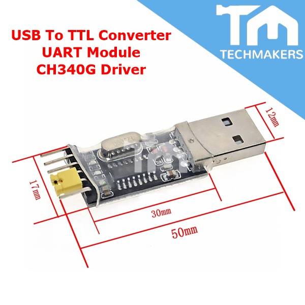 USB à RS232 TTL 6Pin CH340G Convertisseur Module Adapter Idem - Foto 10