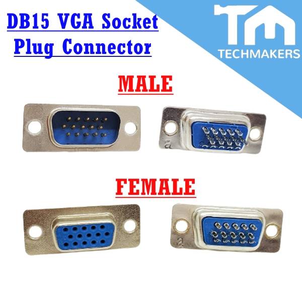 1pc of VGA(3Row)/ DB9/ DB15(2Row)/ DB25/ DB37/ DB50 Serial Port Plug