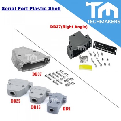 Db15 Angle Shell DB9 (Also For VGA ) / DB15/ DB25/ DB37/DB37(Right Angle) Serial Port ...