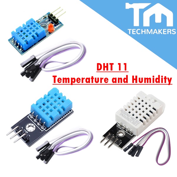 Module De Capteur De Temp&eacute;rature Et D'humidit&eacute; DHT11 Avec C&acirc;ble